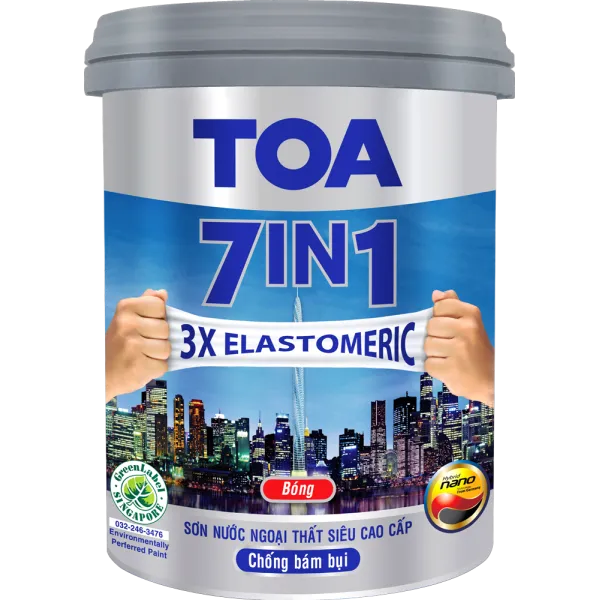 Sơn ngoại thất cao cấp TOA 7 IN 1 - 3,785L Sơn ngoại thất cao cấp TOA 7 IN 1 - 3,785L