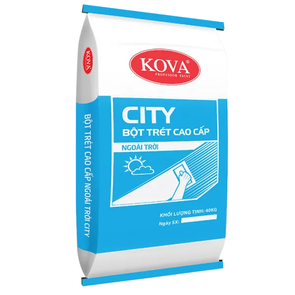 Bột trét tường ngoại thất Kova Wall Putty – 40 kg Bột trét tường ngoại thất Kova Wall Putty – 40 kg