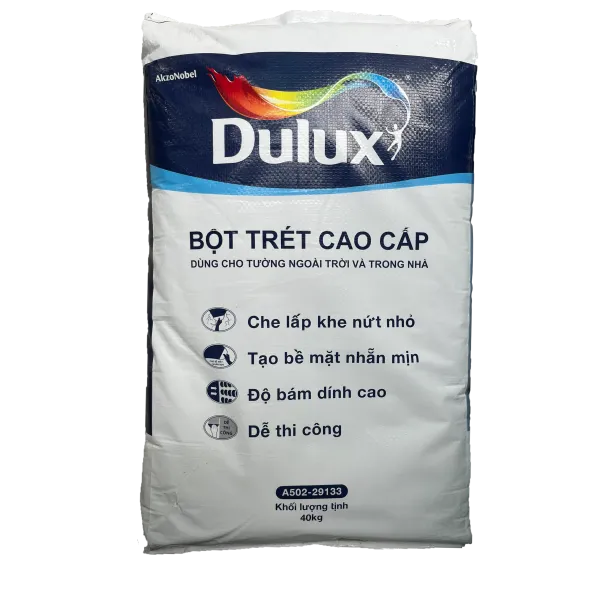 Bột trét tường nội ngoại thất Dulux A502 - 40KG Bột trét tường nội ngoại thất Dulux A502