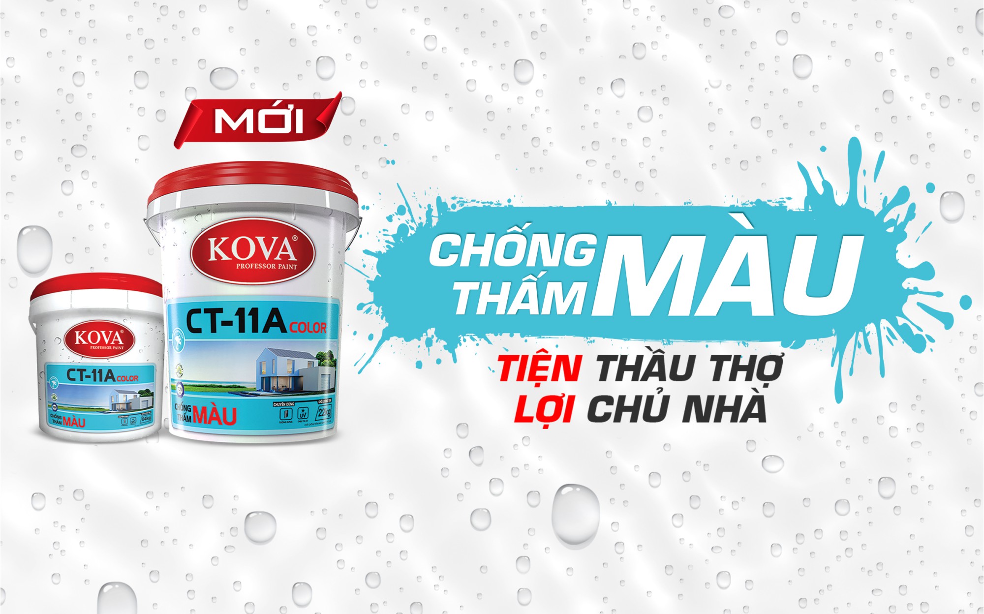 chat chong tham mau kova ct 11a color san pham moi