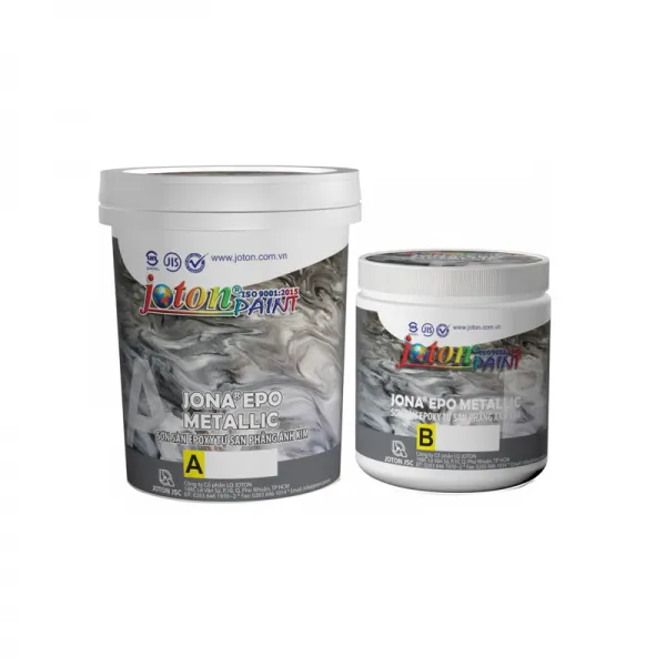 Sơn Epoxy tự san phẳng màu ánh kim JOTON JONA EPO METALLIC- Màu J002, J003, J004, J005, J006, J007, J008, J009, J013, J015 - 2.8kg Sơn Epoxy tự san phẳng màu ánh kim JOTON JONA EPO METALLIC- Màu J002, J003, J004, J005, J006, J007, J008, J009, J013, J015 - 2.8kg