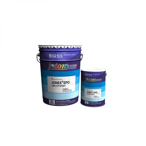 Sơn lót Epoxy gốc dầu JOTON JONES EPO - Màu Trắng, Nâu đỏ - 20kg Sơn lót Epoxy gốc dầu JOTON JONES EPO - Màu Trắng, Nâu đỏ - 20kg