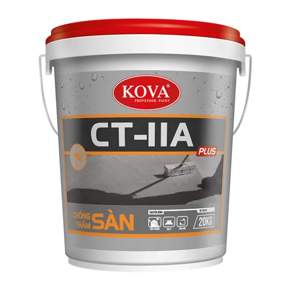 Sơn chống thấm pha xi măng Kova CT 11A (Sàn) thùng 4Kg Sơn chống thấm pha xi măng KOVA CT 11A (Sàn) thùng 4Kg