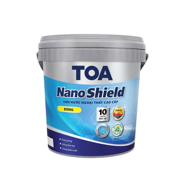 Sơn ngoại thất cao cấp Toa Nanoshield bóng - 5L Sơn ngoại thất cao cấp Toa Nanoshield bóng - 5L