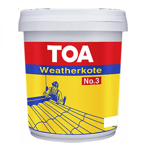 Sơn chống thấm Toa Weatherkote No.3 - 3.5Kg Sơn chống thấm Toa Weatherkote No.3 - 3.5Kg