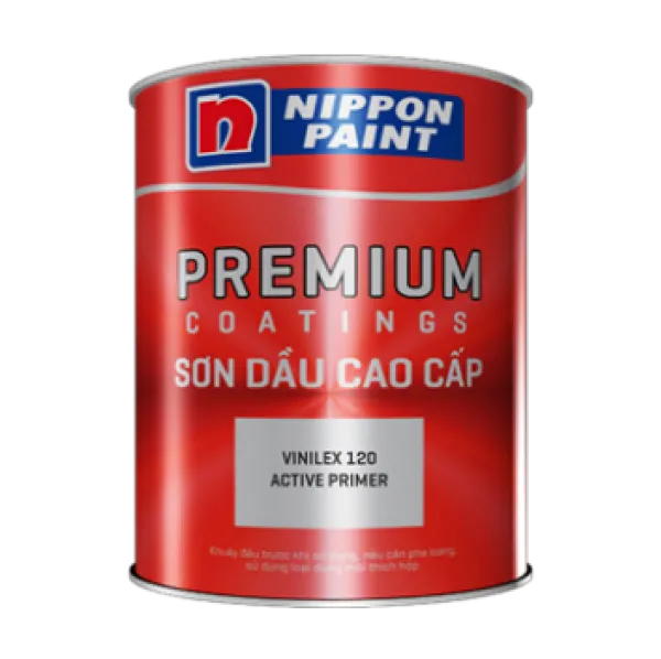 Sơn lót cho kẽm và kim loại Vinilex 120 Active Primer - Lon 4L Sơn lót cho kẽm và kim loại Vinilex 120 Active Primer - Lon 4L