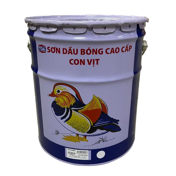 Sơn dầu bóng cao cấp Toa Con Vịt - 17.5L Sơn dầu bóng cao cấp Toa Con Vịt - 17.5L