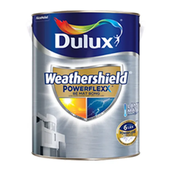 Sơn ngoại thất Dulux Weathershield Powerflexx mờ GJ8 5L Sơn ngoại thất Dulux Weathershield Powerflexx mờ GJ8 5L