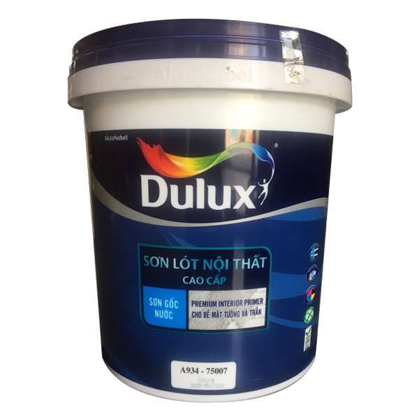 Sơn lót chống kiềm nội thất Dulux Interior Primer A934 - THÙNG 18L Sơn lót chống kiềm nội thất Dulux Interior Primer A934 - THÙNG 18L