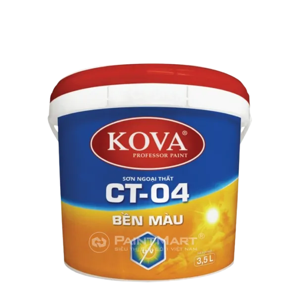 Sơn ngoại thất cao cấp Kova CT-04 bền màu - lon 3.5L Sơn ngoại thất cao cấp KOVA CT-04 BỀN MÀU - lon 3.5L