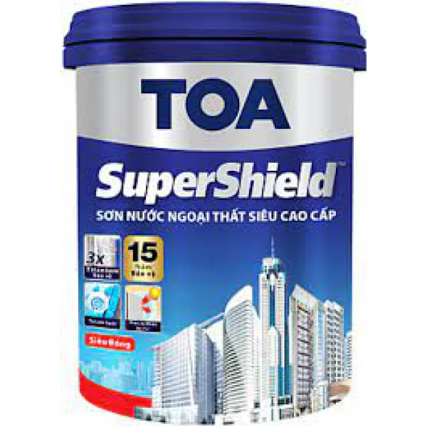 Sơn ngoại thất Toa Supershield siêu bóng - 5L Sơn ngoại thất Toa Supershield siêu bóng - 5L