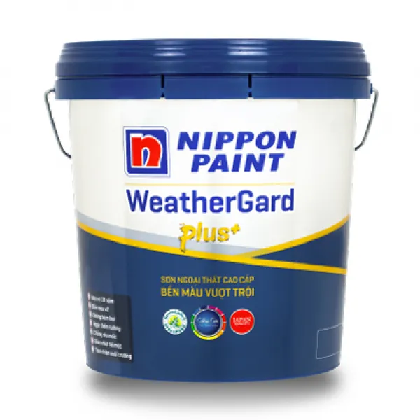 Sơn ngoại thất Nippon WeatherGard Plus+ 5L Sơn ngoại thất Nippon WeatherGard Plus+ 5L