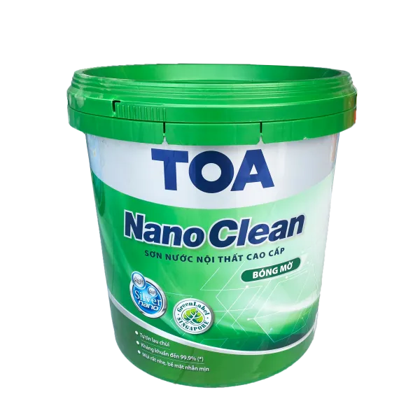 Sơn nội thất cao cấp Toa Nanoclean bóng mờ - 15L Sơn nội thất cao cấp Toa Nanoclean bóng mờ - 15L