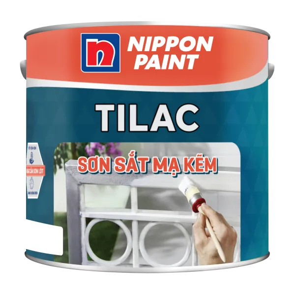Sơn sắt mạ kẽm 2 trong 1 Nippon Tilac - Lon 1L Sơn sắt mạ kẽm 2 trong 1 Nippon Tilac - Lon 1L